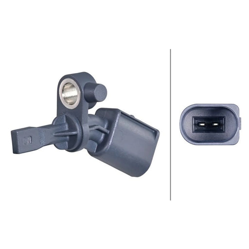 Hella ABS Wheel Speed Sensor Rear Right fits Audi A1 2010-2018