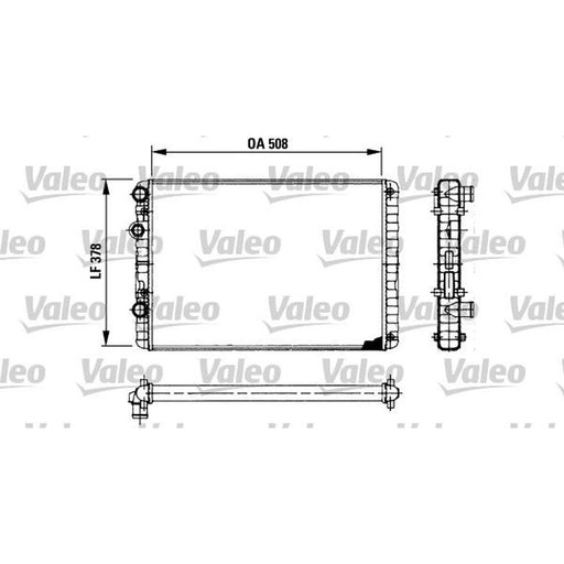 Valeo Engine Radiator 730954