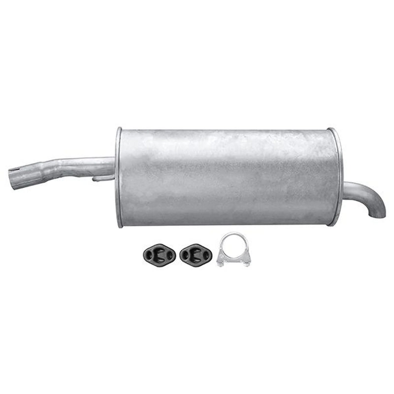 Hella End Silencer Rear fits Ford Fiesta V 2001-2008 1.3 1.4