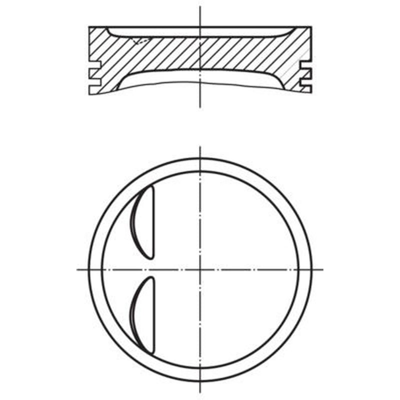 Mahle Piston Cylinder Bore = 98mm fits Porsche 928 1983-1986 4.7