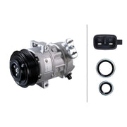 Hella Air Conditioning Compressor fits Alfa Romeo Mito 2008-2018 1.3