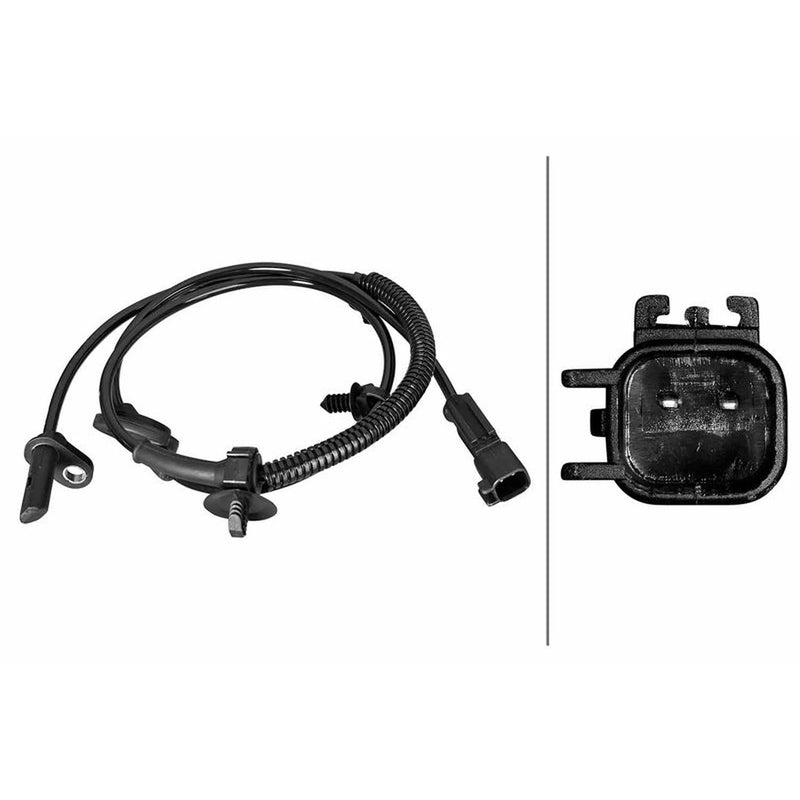 Hella ABS Wheel Speed Sensor Front