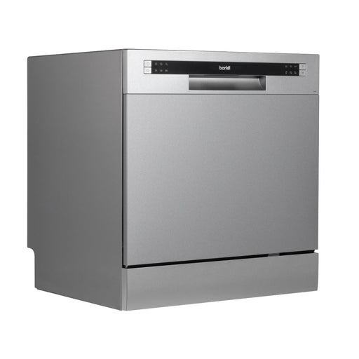 Baridi Tabletop Dishwasher 8 Place Settings 8L Capacity - Silver DH87 Baridi - Dynamic Drive