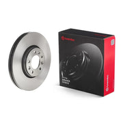 Brembo Front Brake Internally Vented Discs & Pads fits Peugeot 407 2004-2010 2.0