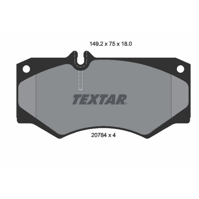 Textar Front Brake Pad Set 2078401