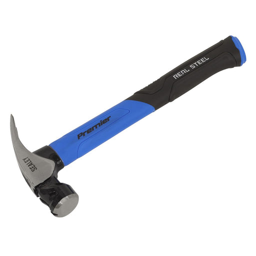 Sealey Claw Hammer with Fibreglass Shaft 20oz CLHG20 Sealey - Dynamic Drive
