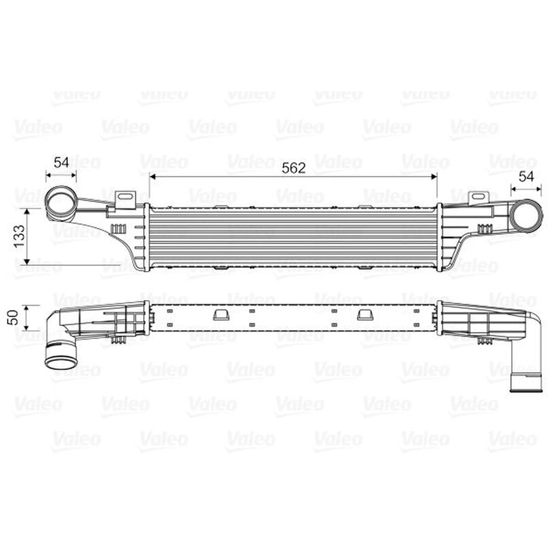 Valeo Intercooler (Charge Air Cooler) 817905