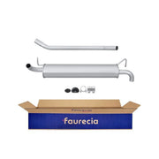 Hella End Silencer Rear fits Fiat Panda 2007-2011 1.2