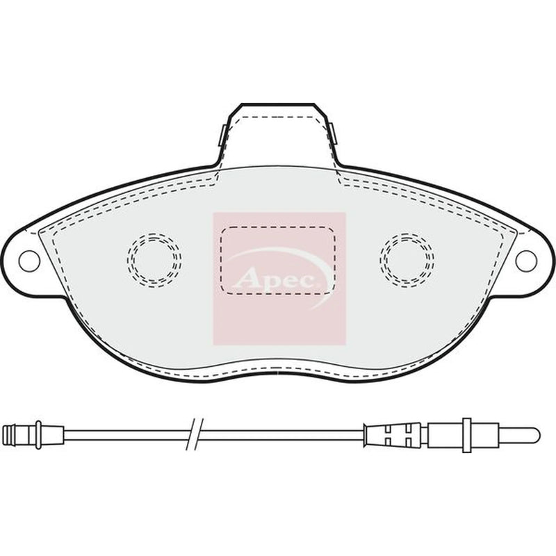 Apec Front Brake Pad Set PAD935