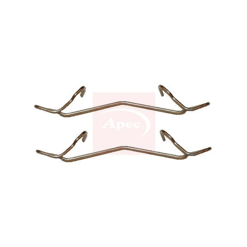 Apec Brake Pad Accessory Fitting Kit Rear fits Citroën Saxo 1996-2004 1.4 1.6