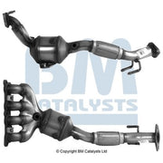 BM Catalysts Homologated Petrol Cat fits Ford C-Max II 2010-2019 1.6