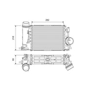 Valeo Intercooler (Charge Air Cooler) 818316