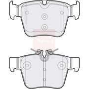 Apec Rear Brake Pad Set PD3789