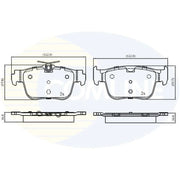 Comline Front & Rear Brake Discs & Pads fits Seat Leon St 2015-2020 1.0 2.0