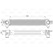 Valeo Intercooler (Charge Air Cooler) 818545
