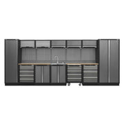 Superline Pro Superline PRO Storage System with Pressed Wood Worktop 4.9m Superline Pro - Dynamic Drive