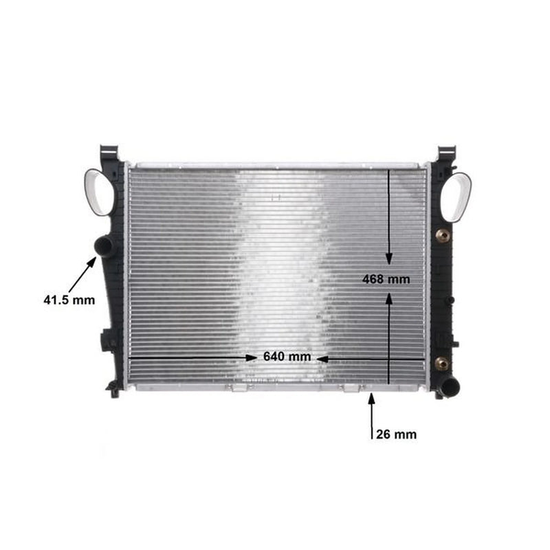 Mahle Engine Radiator fits Mercedes-Benz S-Class 1998-2013