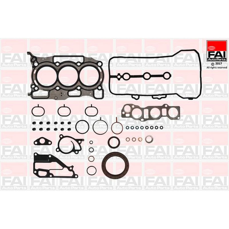 FAI Full Gasket Set fits Nissan Micra IV 2010-2020 1.2