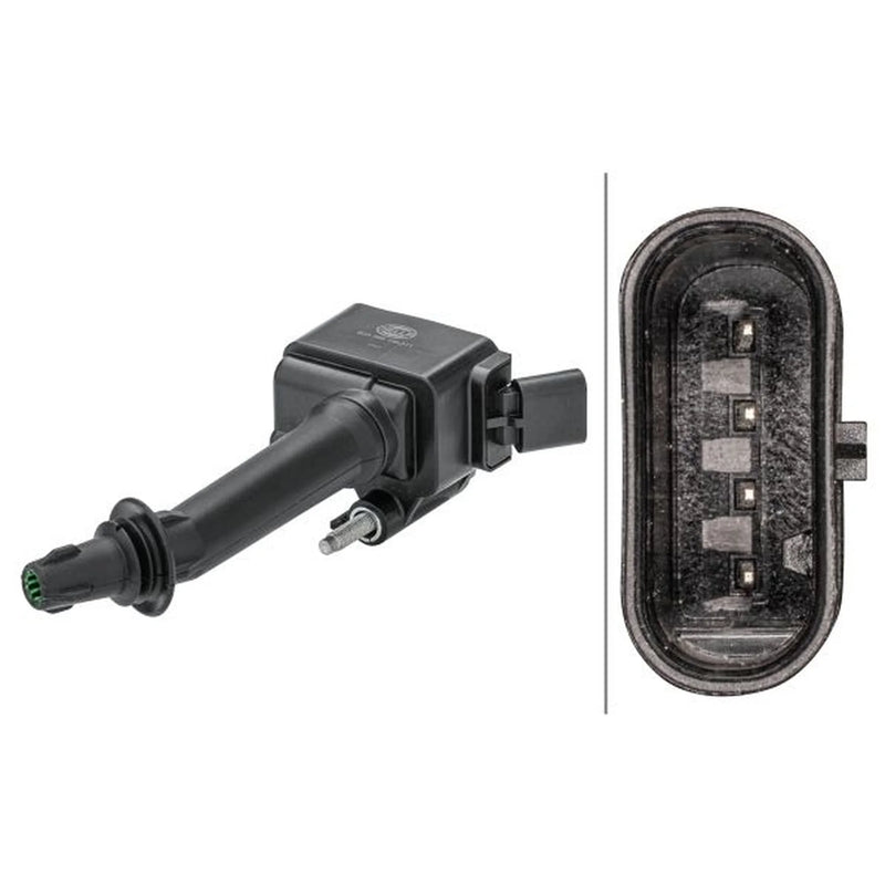 Hella Ignition Coil Pack fits Opel Astra J 2012-2018 1.6