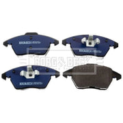 Borg & Beck Front Vented & Rear Vented Brake Discs & Pads fits Audi A1 2014-2018
