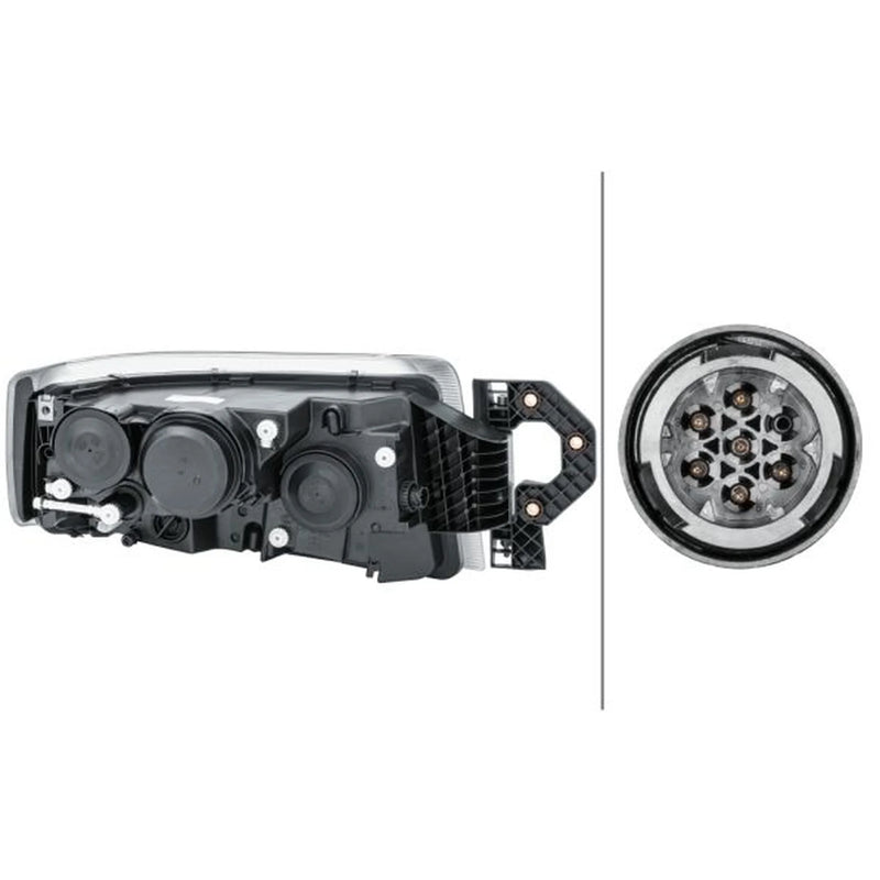 Hella Headlight Headlamp H15 Left fits Renault Trucks C 2013 on