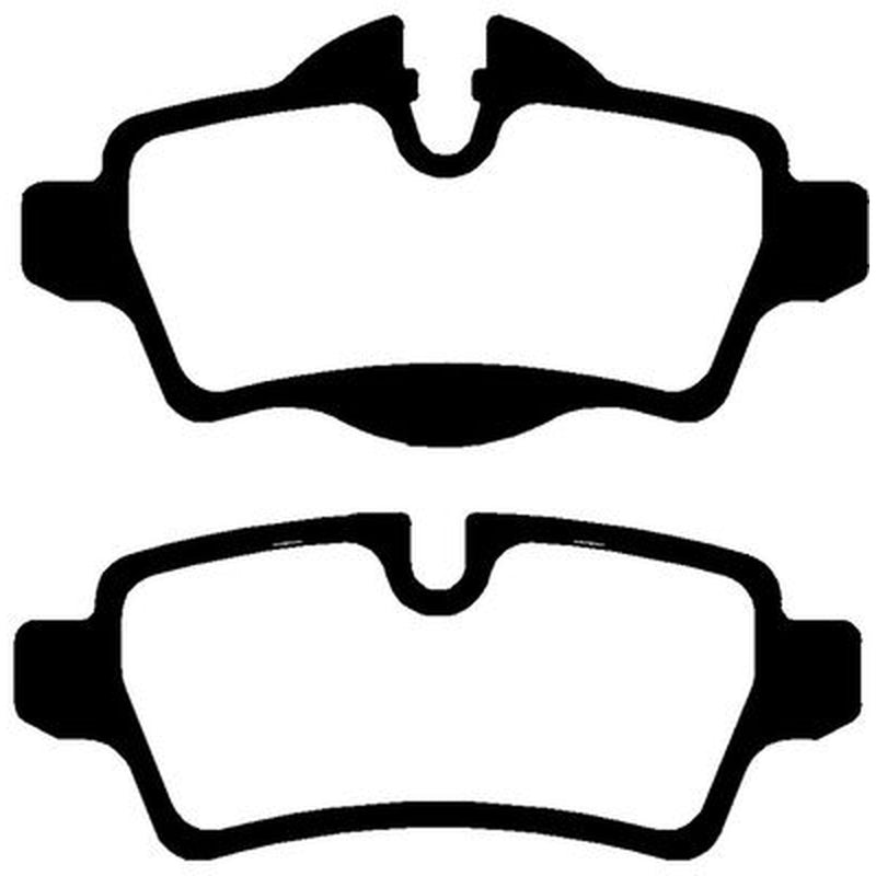 Abtex Rear Brake Pad Set fits Mini Mini 2006-2015