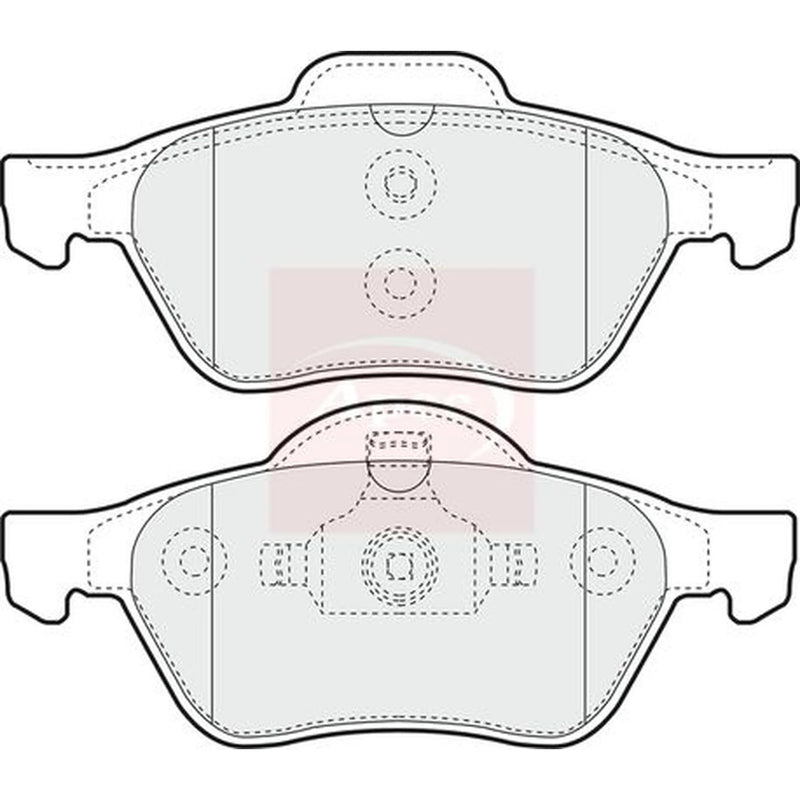 Apec Front Brake Pad Set PAD1270