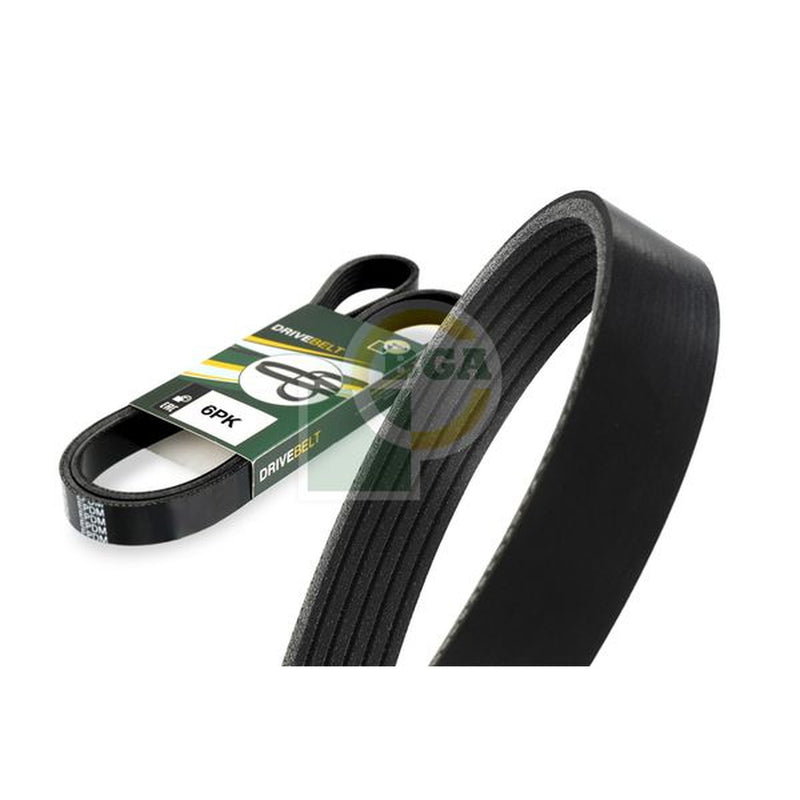 BGA Multi V-Ribbed Drive Belt fits Cadillac Cts 2002-2007 3.2