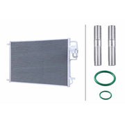 Hella Air Conditioning Condenser fits Hyundai Tucson 2004-2010 2.0 2.7