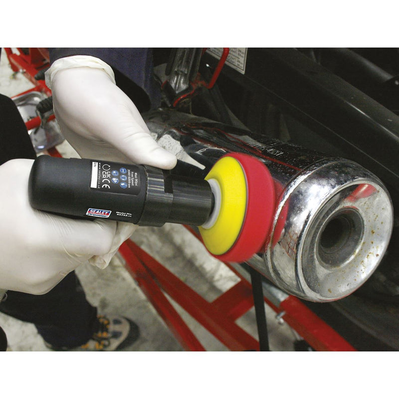 Sealey Premier Composite Mini Air Polisher75mm SA722 Sealey - Dynamic Drive
