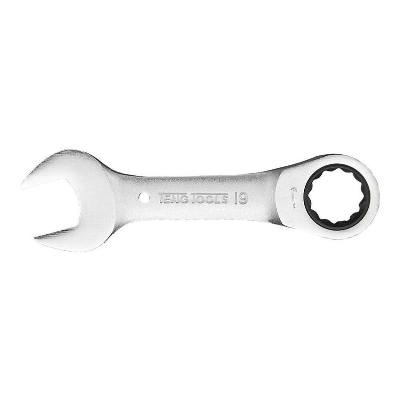 Teng Tools Stubby Ratcheting Combination Spanner Metric RS 13mm Teng Tools - Dynamic Drive