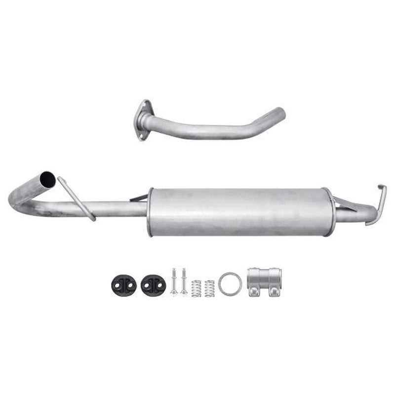Hella End Silencer Rear fits Mazda 323 C 1994-1998 1.5
