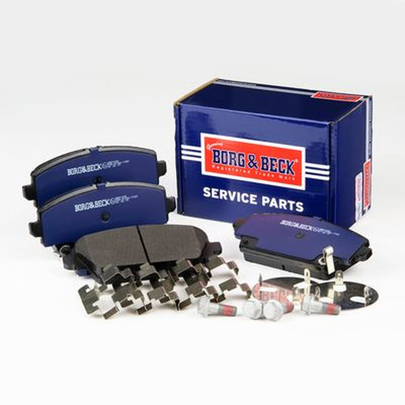 Borg & Beck Front & Rear Brake Discs & Pads fits Nissan Almera Tino 2000-2006