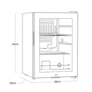 Baridi Beer & Drinks Fridge 60L Capacity DH62 Baridi - Dynamic Drive