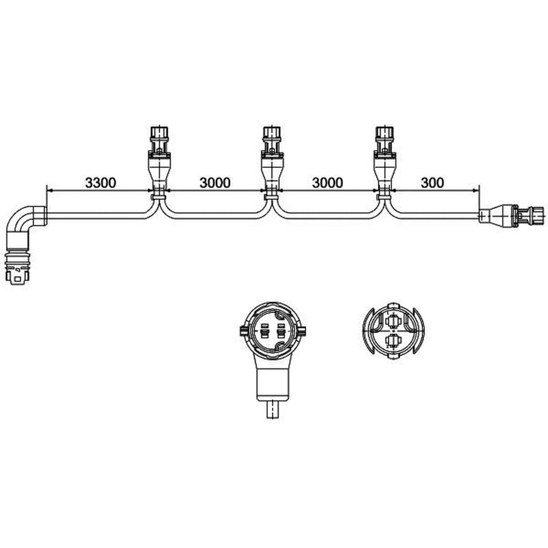 Hella Side Marker Light Connecting Cable