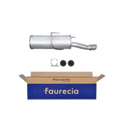 Hella End Silencer Rear fits Peugeot 406 2000-2004 2.0