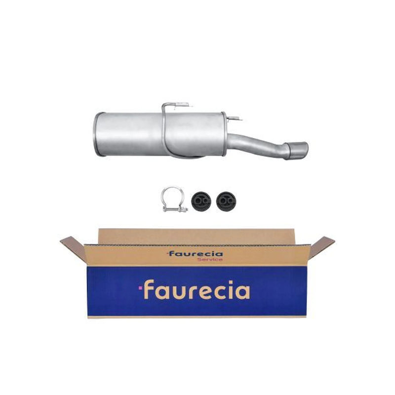 Hella End Silencer Rear fits Peugeot 406 2000-2004 2.0