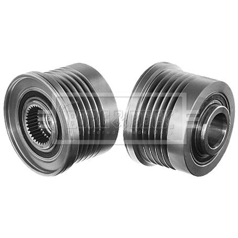 Borg & Beck Alternator Overrunning Freewheel Clutch fits Nissan Interstar