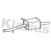 Klarius Box With Tail Pipe Rear fits Opel Corsa F 2019 on 1.2
