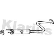 Klarius Box With Centre Pipe Centre fits Honda Prelude 1996-2001 2.0 2.2