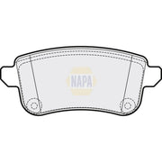NAPA Rear Brake Pad Set fits Nissan Juke 2019 on 1.0 1.6