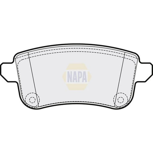NAPA Rear Brake Pad Set NBP1717