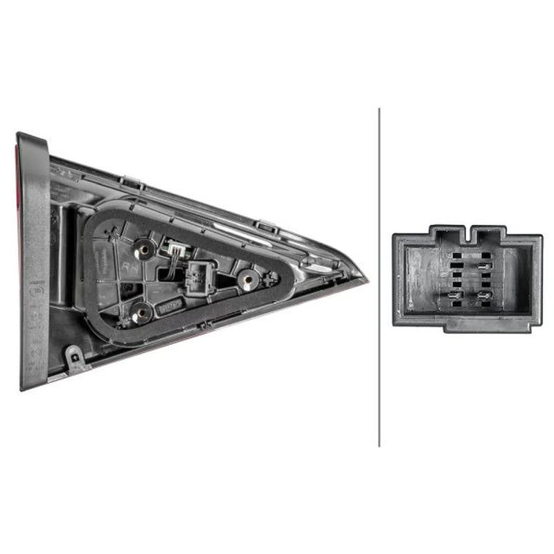 Hella Tail Light / Lamp LED Left fits Skoda Superb III 2015-2024