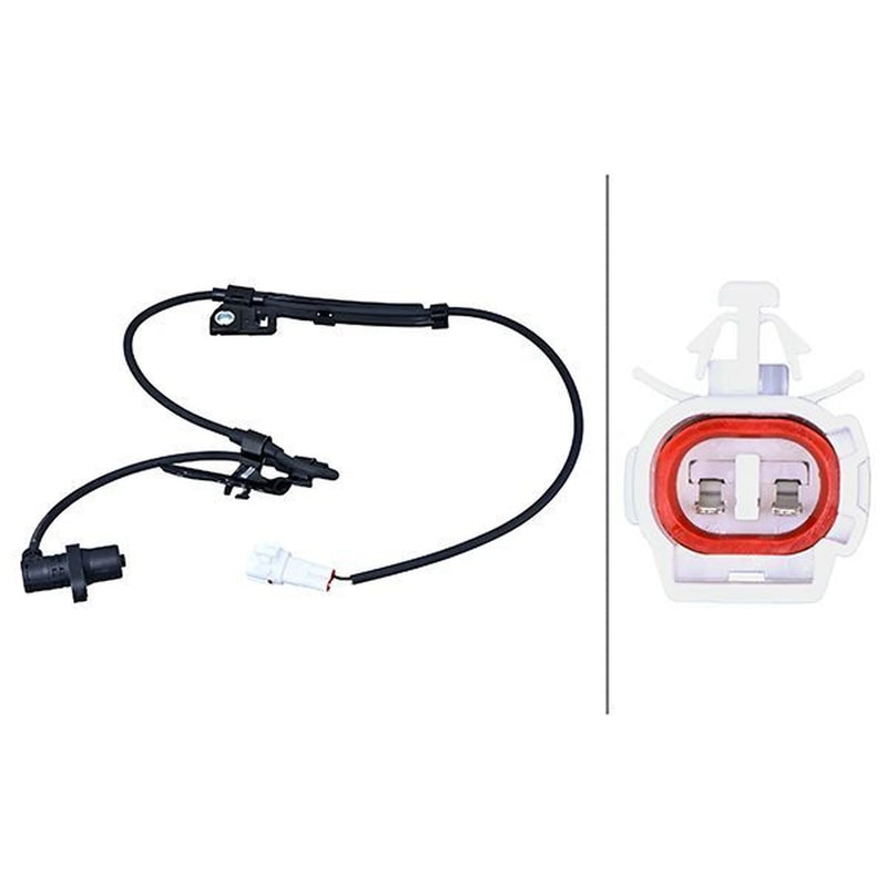 Hella ABS Wheel Speed Sensor Front fits Toyota Corolla 2001-2008 1.4 1.6 1.8 2.0