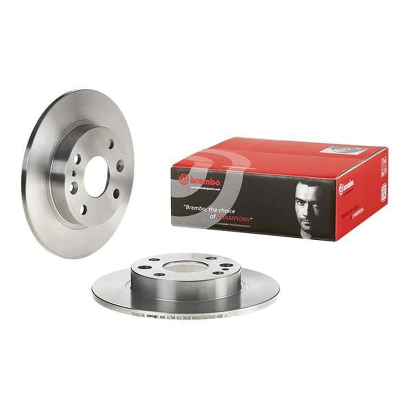 Brembo Rear Brake Solid Discs & Pads fits Mazda MX-5 1995-1998 1.6