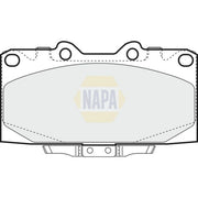NAPA Front Brake Pad Set fits Subaru Impreza 1996-2008 2.0 2.5