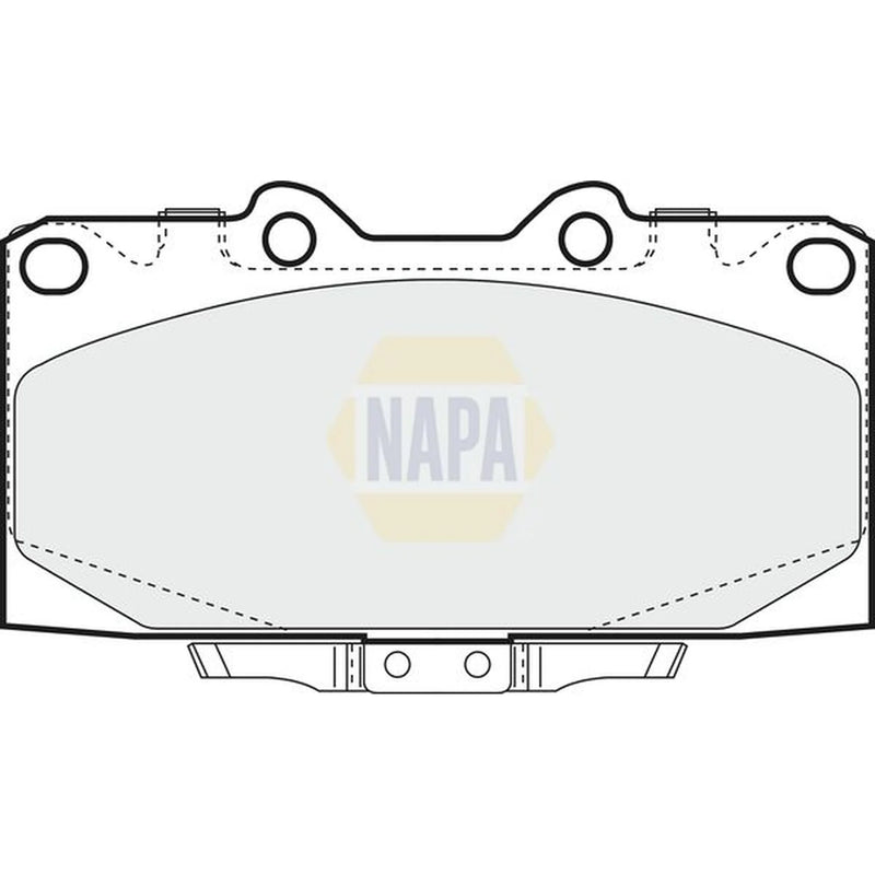 NAPA Front Brake Pad Set fits Subaru Impreza 1996-2008 2.0 2.5
