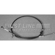 First Line Handbrake Cable Left Rear fits Honda Jazz II 2002-2008 1.3 1.4