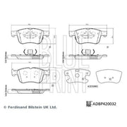 Blue Print Front Brake Internally Vented Discs & Pads fits Ford Puma 2019 on 1.0