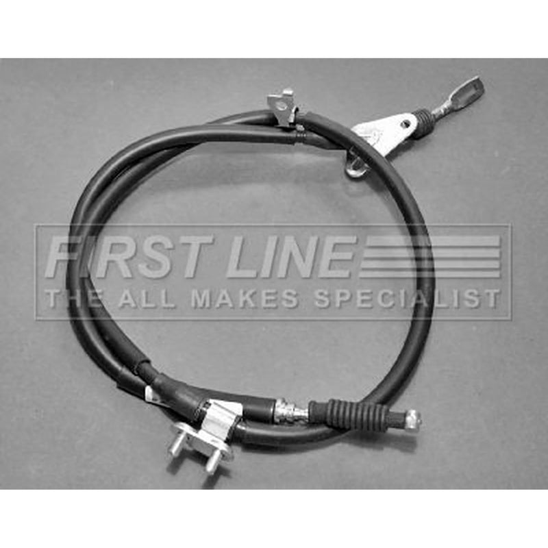 First Line Handbrake Cable Left Rear fits Mazda 323 F 1989-1994 1.6